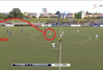 VIDEO: Ngậm trái đắng vì cả đội mải ăn mừng bàn thắng